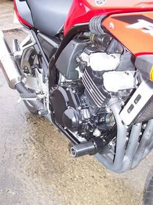 CRASHPADY CLASSIC RG RACING YAMAHA FAZER 600 UP TO 03 BLACK