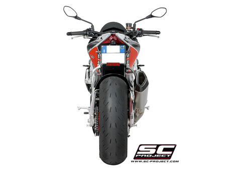 SC-Project tłumik końcowy  końcowy  SC1-R  Titanium Aprilia Tuono V4 2017-2020