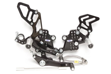 PP Tuning sety sportowe podnóżków Honda CBR 1000RR 2008-2016 Reverse shifting
