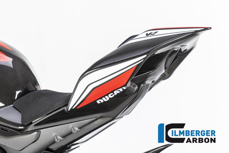 Nakładka siedzenia pojedynczego - połysk do DUCATI Panigale V4 Racing (2018-2019) ILMBERGER SIO.055.D4RAG.K