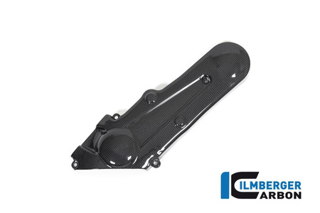 Osłona paska rozrządu pozioma - połysk do motocykla DUCATI Scrambler Icon 2016 - czarna ILMBERGER ZAH.015.DS15G.K