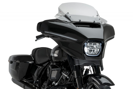 Szyba turystyczna PUIG do Harley-Davidson Street Glide FLHX 24 (do org. owiewki) Lekko przyciemniany (H) 22110H