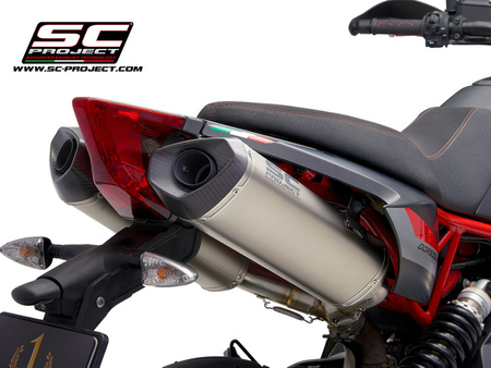 SC-Project tłumiki końcowe SC1-M Titanium Aprilia Dorsoduro 900