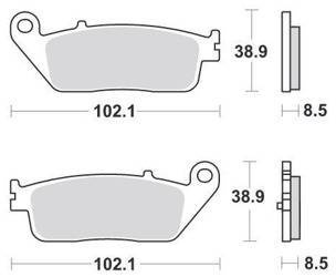 KLOCKI HAMULCOWE SBS 212 CT