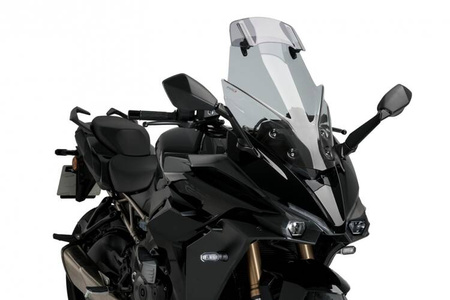 Szyba turystyczna PUIG do Suzuki GSX-S1000GT 2023-2025 (z deflektorem) Lekko przyciemniany (H) 21343H