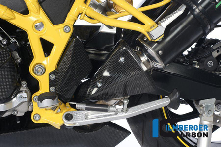 Osłona pięty lewa carbon do motocykla HUSQVARNA Nuda 900 (2012-2014) ILMBERGER FSL.007.NUDA9.K