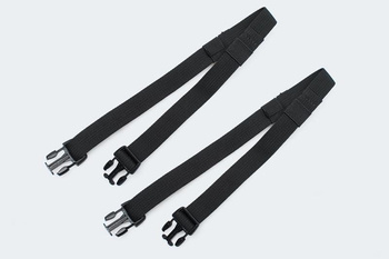 PASKI ZACISKOWE BAGAŻU SW-MOTECH UNIWERSALNE 2 SZT. BLACK