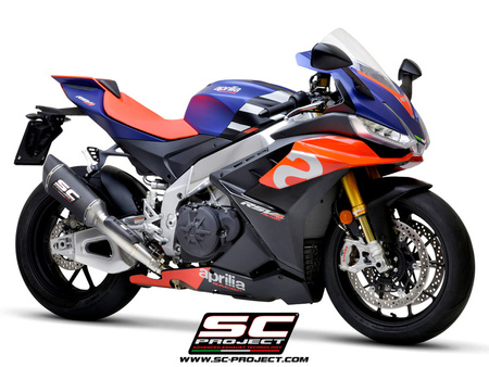 SC-Project tłumik końcowy  końcowy  SC1-R CARBON APRILIA RSV4 2021-2023