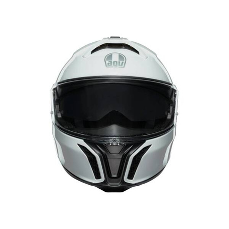 KASK MOTOCYKLOWY SZCZĘKOWY AGV TOURMODULAR BIAŁY POŁYSK