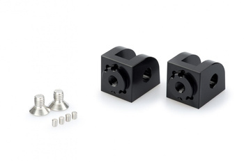 Mocowanie sportowych podnóżków PUIG 20236 (przód, do przesunięcia) Czarny (N) 20236N