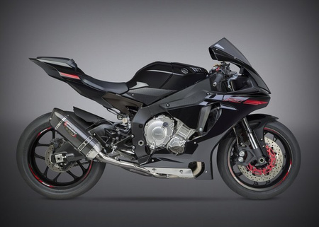 Yoshimura tłumik końcowy z decatem 3/4 System Alpha Carbon Yamaha YZF-R1 2020-2021