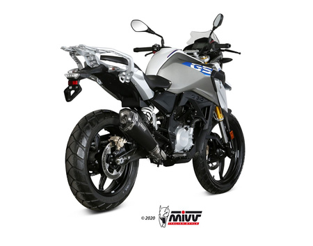 Mivv Układ wydechowy DELTA RACE BLACK STAINLESS STEEL BMW G 310 GS 2017-2024