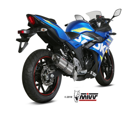 Mivv Tłumik końcowy SUONO stal nierdzewna SUZUKI GSX 250 R 2017-2020