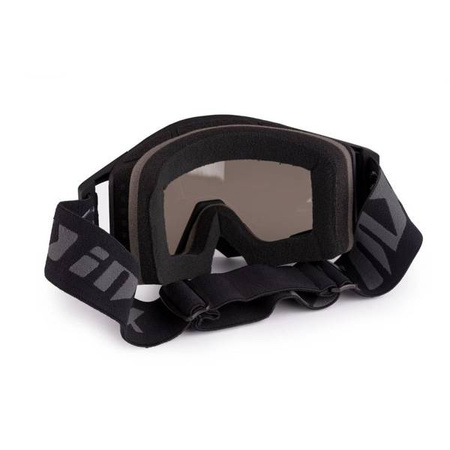 GOGLE IMX SAND BLACK MATT - SZYBA SILVER IRIDIUM + CLEAR (2 SZYBY W ZESTAWIE)