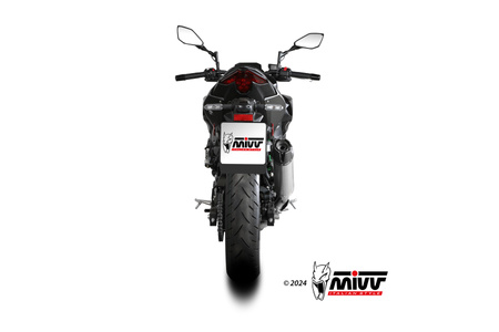 Mivv Tłumik końcowy AK-1 TITANIUM WITH CARBON CAP KAWASAKI Z 500 / SE 2024-2025