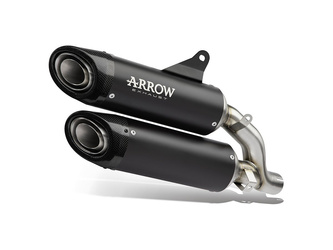 ARROW Tłumiki Końcowe Round-Sil titanium Dark racing Ducati Panigale V2 2025-2026