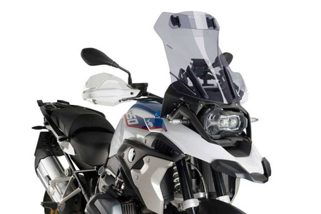 Szyba turystyczna PUIG do BMW R1200GS 13-18 / R1250GS 18-23 (z deflektorem) Lekko przyciemniany (H) 6504H