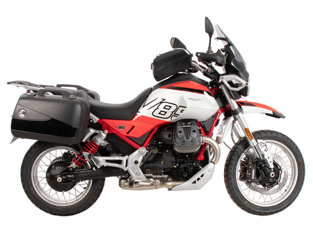 Sidecarrier permanent mounted black for Moto Guzzi V 85 TT / Strada / Travel (2024-)