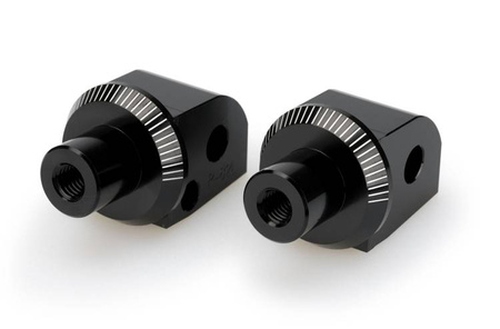 Mocowanie sportowych podnóżków PUIG 20884 (tył) Czarny (N) 20884N