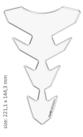 ONEDESIGN tankpad Expression Slim przeźroczysty