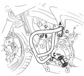 Yamaha FZ 6/Fazer S2 (2004-2010) Gmol silnika