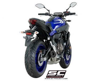 SC-Project układ wydechowy S1 Yamaha MT-07 (2017 – 2020)