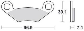 KLOCKI HAMULCOWE SBS 642 RSI