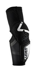LEATT NAŁOKIETNIKI OCHRANIACZE ŁOKCI 3DF HYBRID ELBOW GUARD BLACK KOLOR CZARNY/BIAŁY