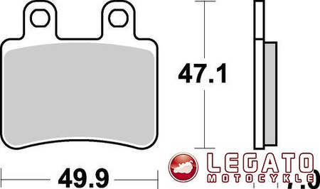 KLOCKI HAMULCOWE SBS 167 HF