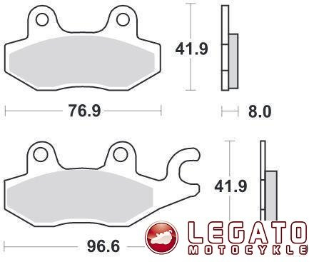 KLOCKI HAMULCOWE SBS 638 LS