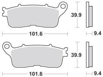 KLOCKI HAMULCOWE SBS 892 LS