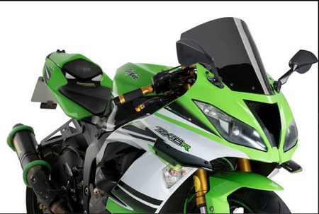 SZYBA WYŚCIGOWA PUIG DO KAWASAKI ZX-6R 2009-2023 MOCNO PRZYCIEMNIANA
