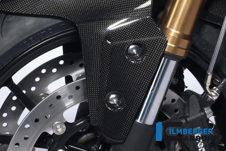 Deflektor powietrza na przednim błotniku (lewy) - carbon TRIUMPH Speed Triple (2011-now) ILMBERGER KFL.021.TRSPT.K