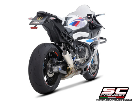SC-Project tłumik końcowy CR-T Titanium z siatką BMW S 1000RR (2023-2024)