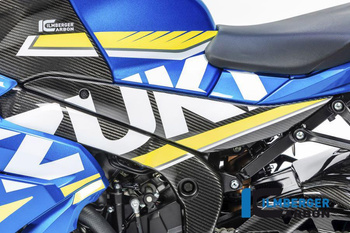 Osłona dolna zbiornika lewa - carbon SUZUKI GSX-R 1000 / R (od 2017) ILMBERGER TUL.006.GXR16.K