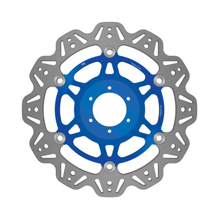 EBC Tarcza hamulcowa motocyklowa VR1003BLU VEE, niebieska