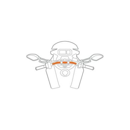 91595 Titan Opti Combo Pro, mocowanie na kierownicy