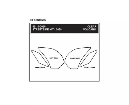 STOMPGRIP KAWASAKI Z1000 2010-2012 CZARNE