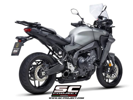 SC-Project układ wydechowy S1 Matt Black Yamaha TRACER 9 (2021 – 2024)