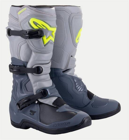 BUTY ALPINESTARS TECH 3 DARK GRAY LIGHT GRAY BLACK