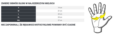 RĘKAWICE MOTOCYKLOWE 4SR SPORT CUP 3 BLACK