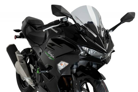 Szyba sportowa PUIG do Kawasaki Ninja 500  SE 2024-2025 Lekko przyciemniany (H) 22015H