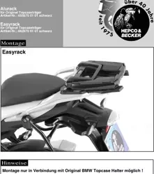 BMW S 1000 XR (2015-2019) Easyrack-Metal Carrier for TC