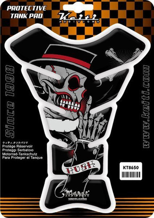 Tank Pad KEITI Skull Red