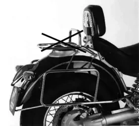 BMW R 850 C (2000-2004)/R 1200 C (1997-2004) side case carrier