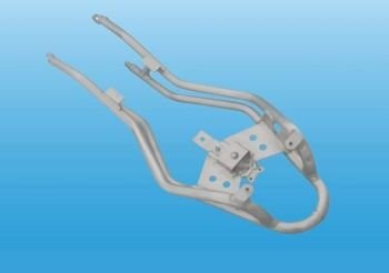 Stelaż tylny sportowy Motoholders  MV AGUSTA F3/ 12-16 srebrny