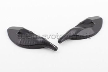 Zaślepki lusterek EVOTECH RC Triumph czarne