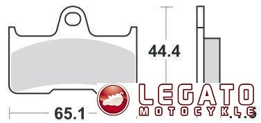 KLOCKI HAMULCOWE SBS 799 RSI