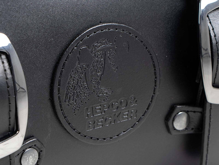 Rugged Chest leather rear bag