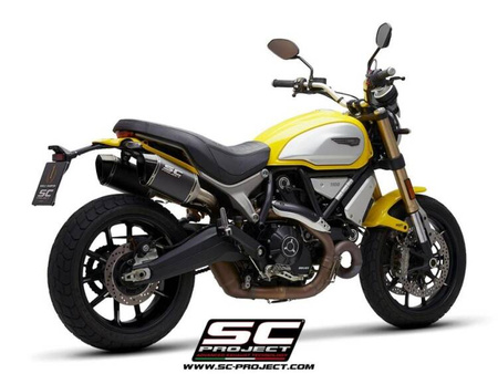 SC-Project tłumik końcowy MTR carbon Ducati Scrambler 1100 (2018 – 2019)